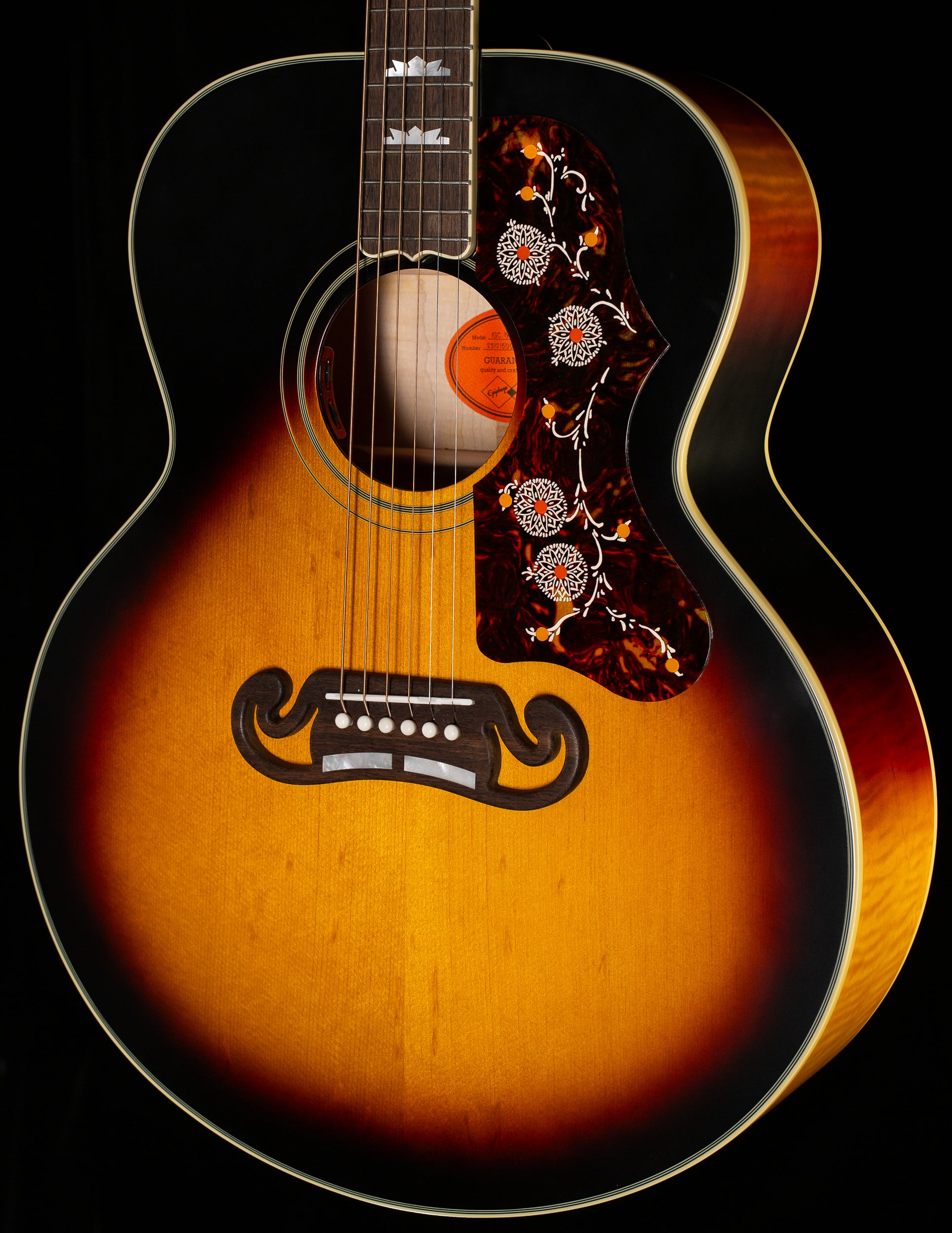 Epiphone 1957 SJ-200 Vintage Sunburst (583) - Willcutt Guitars