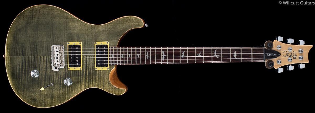 PRS SE Custom 24, Trampas Green - Willcutt Guitars