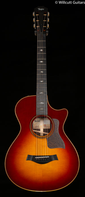 Taylor 712ce 12-Fret Western Sunburst Rosewood - Willcutt Guitars