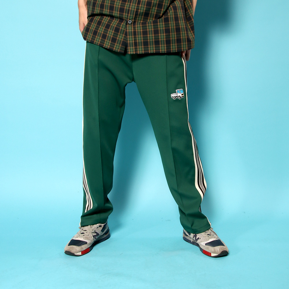 PUNK DRUNKERS 軽トラックパンツ Green