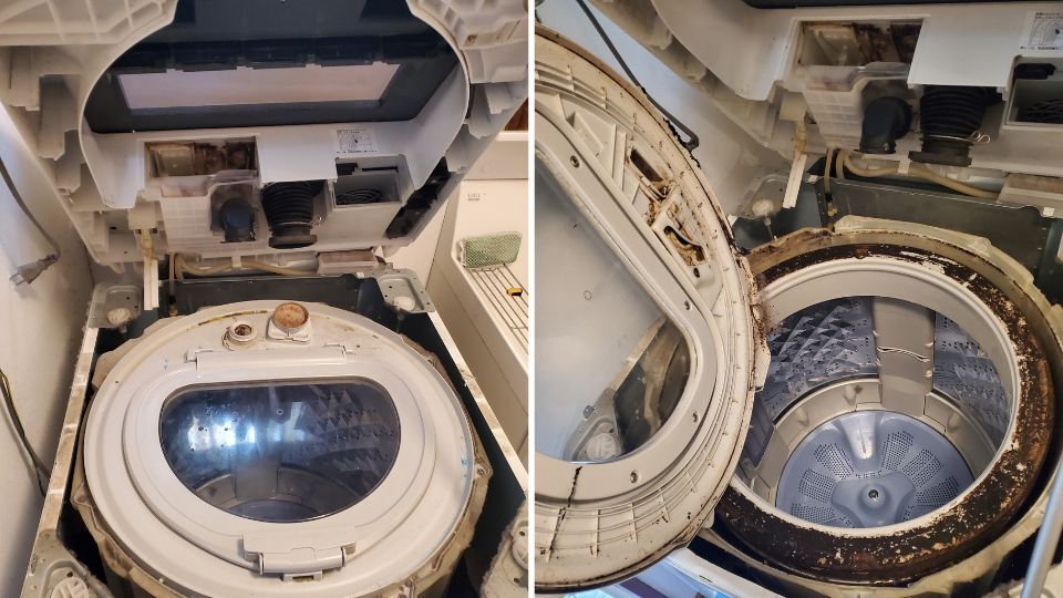 縦型洗濯機クリーニング｜パナソニック乾燥機能付き｜埼玉県さいたま市緑区