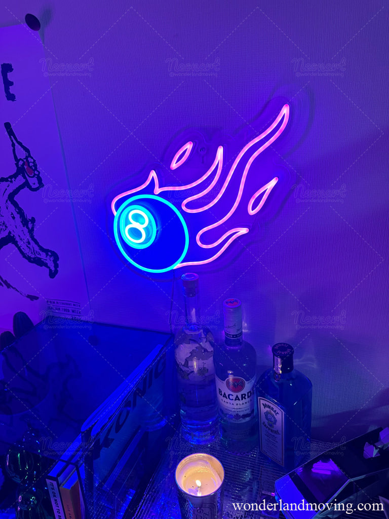 NEONETICS.inc ネオンアートパネルビリヤード ショップ NEONETICS.inc