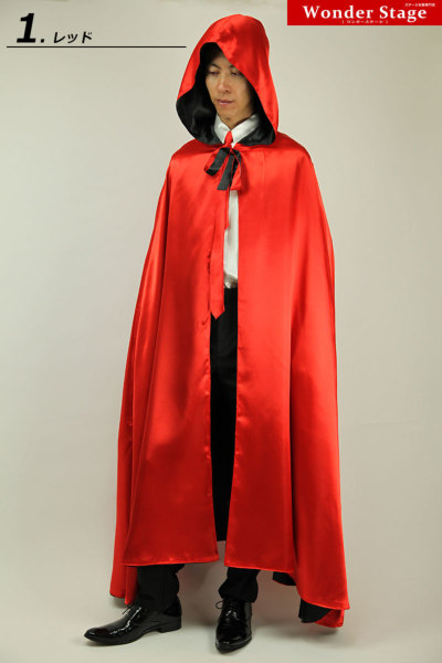 サテンマント 全12色 3サイズ マント Wonder Stage