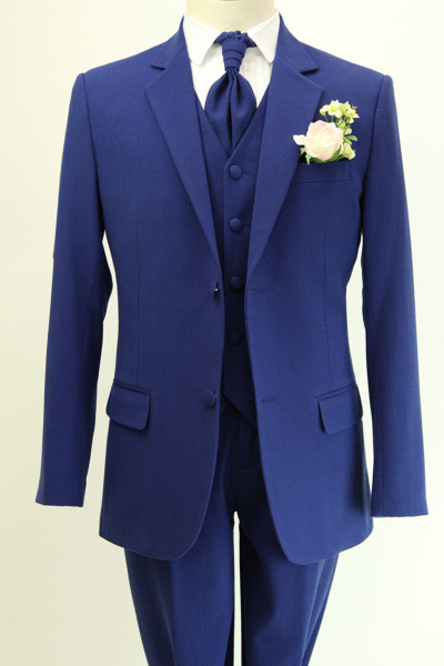 セレモニースーツ 4点セット ブルー ダークブルー ワインレッド スーツ