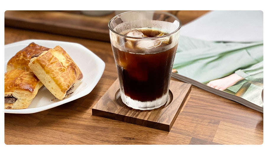 ウォールナット コースター 1枚入 – Wooden JAPAN 匠一松