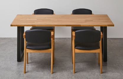 オーク無垢材 ダイニングチェア リラックス 2脚セット – Wooden JAPAN