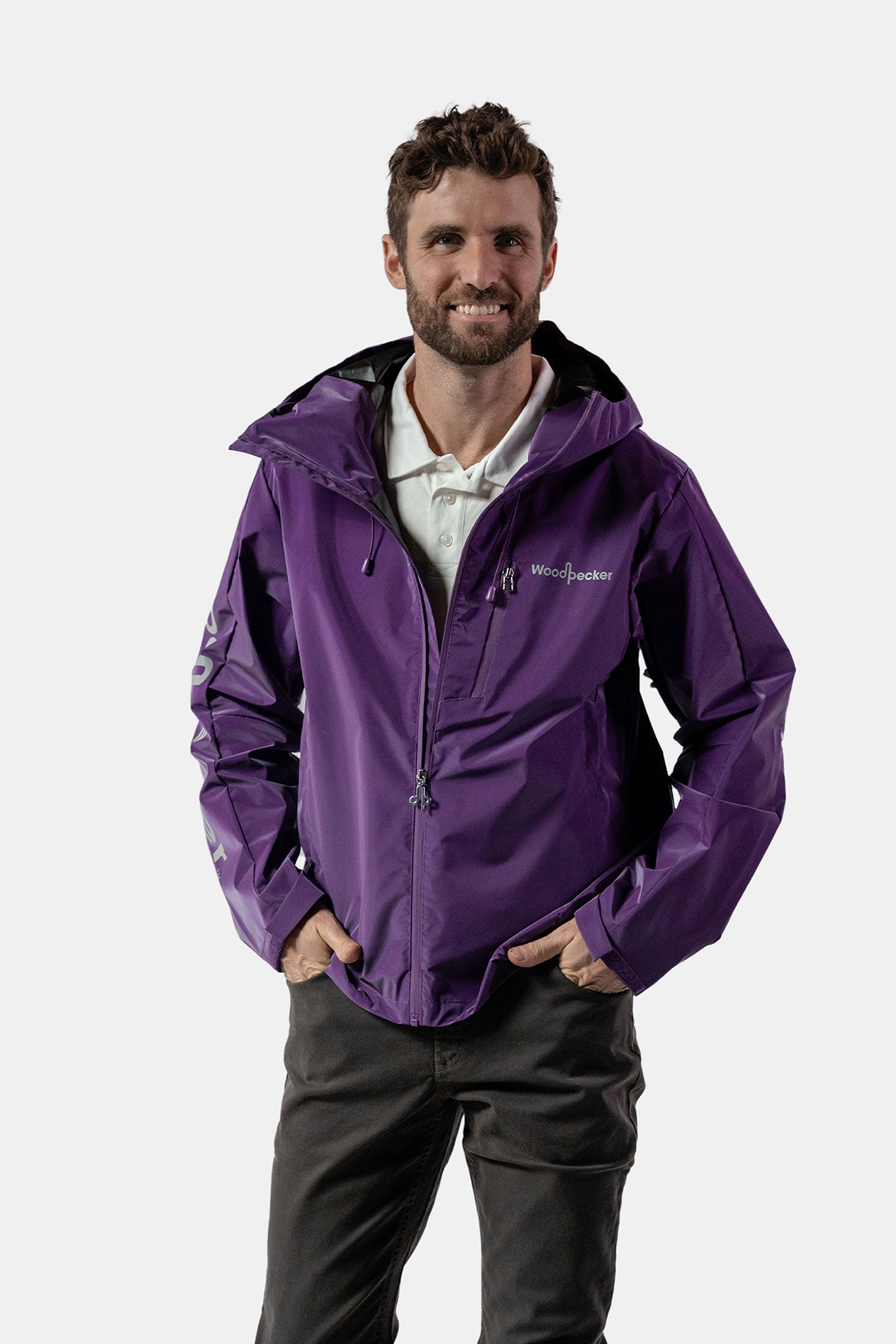 Men's Wind Shell - Purple Diamond – Woodpecker Int.