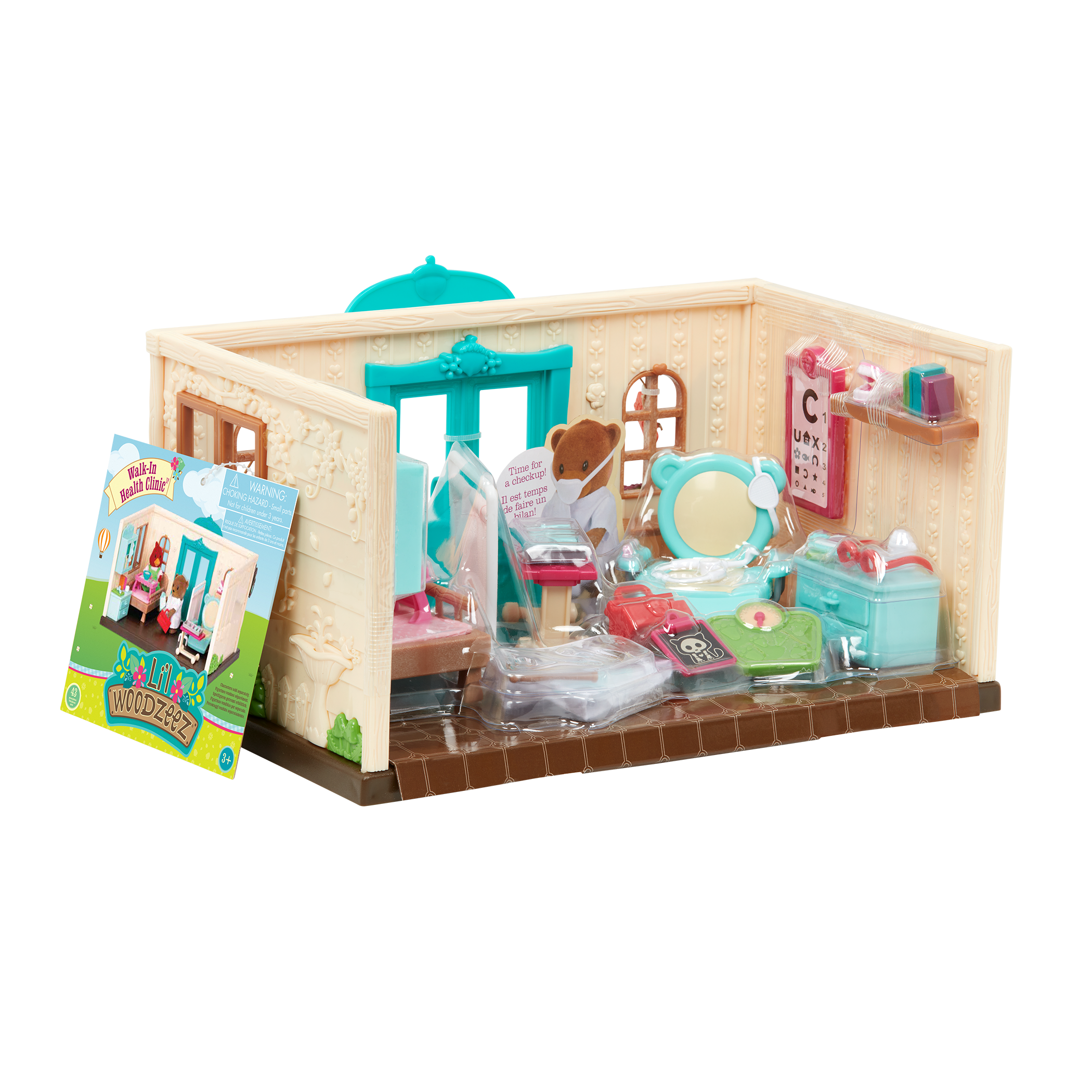 Walk-In Health Clinic | Doctor Playset | Li'l Woodzeez