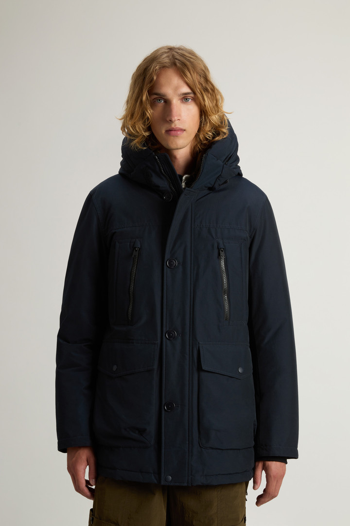 Men's Arctic Parka Evolution in Ramar Cloth blue | Woolrich US