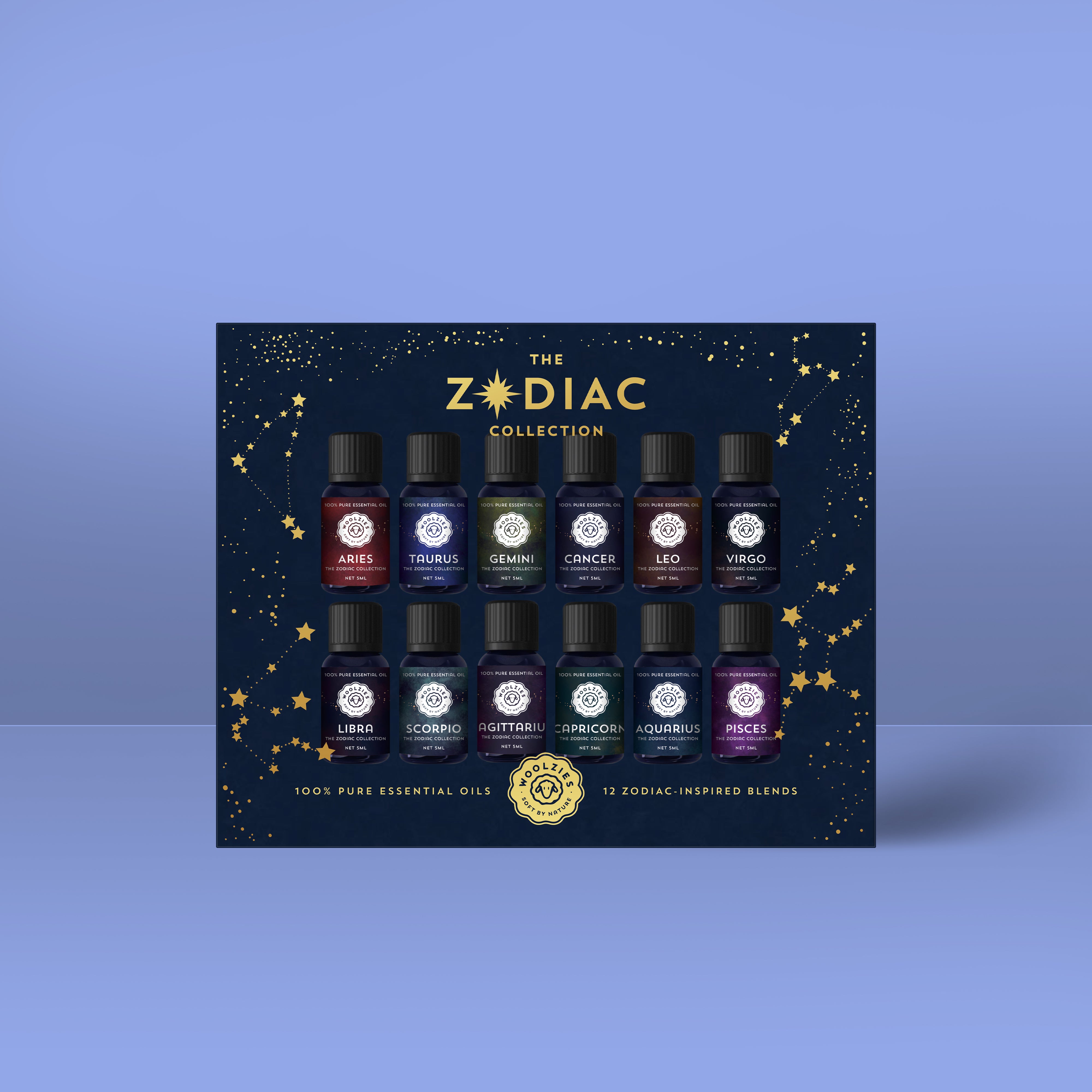 Zodiac Essential Oil Collection | 12 Star Sign Blends | 5 ml