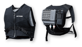 働くカラダを暑熱から守るペルチェ式水冷服「メディエイド アイシング