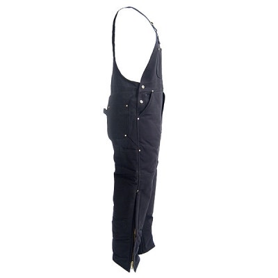 Carhartt R03BLK Black Quilt Lined Arctic Bib Overa