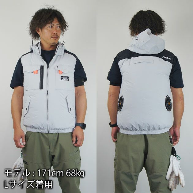 BURTLE バートル 空調作業服 作業着 エアークラフトベスト・バッテリー