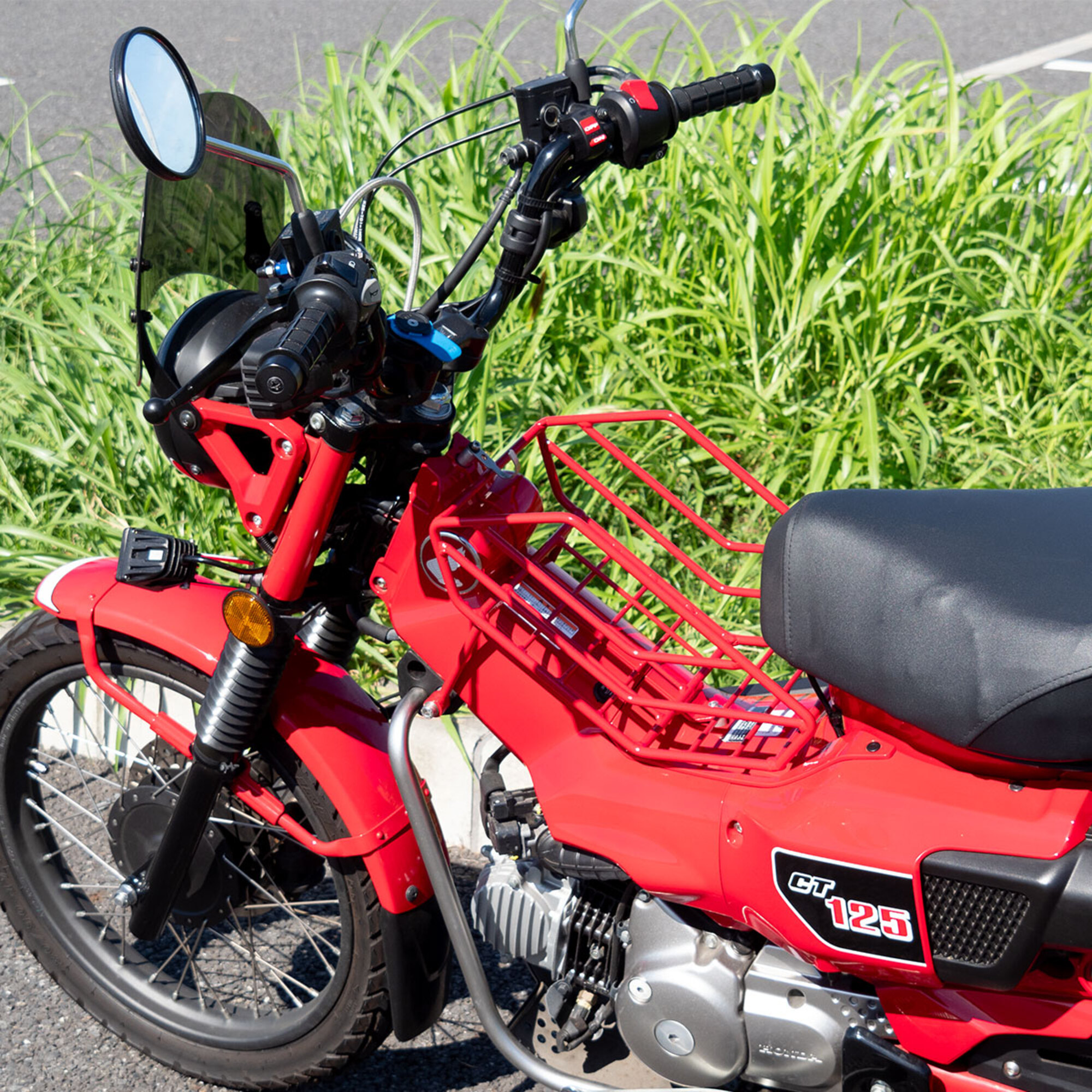 CT125ハンターカブ センターバスケットカラーバリエーション - バイク