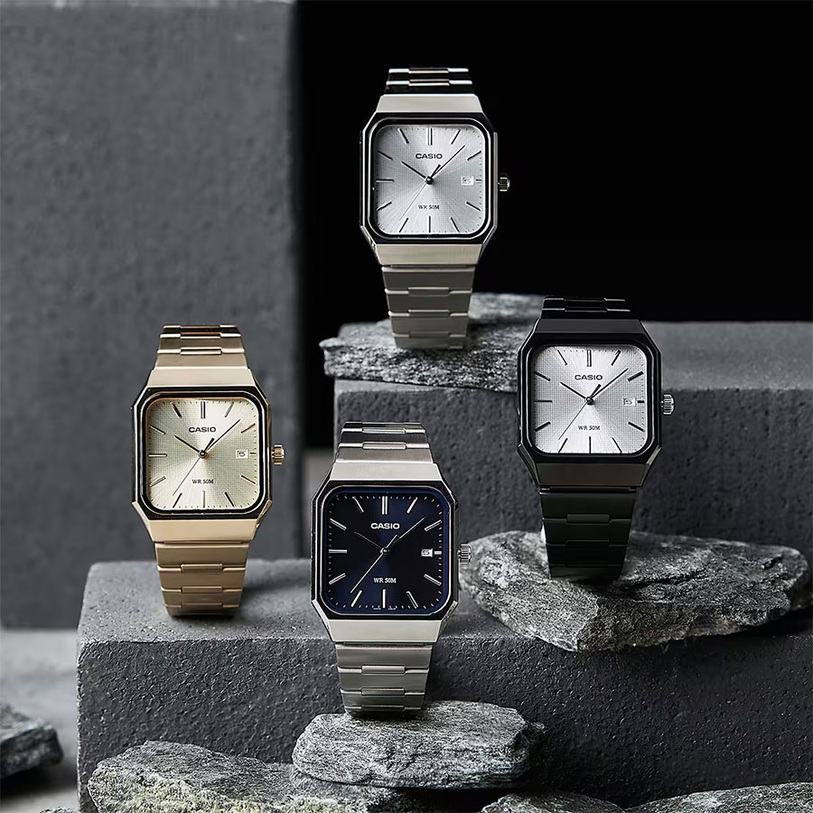 Мужские часы Casio MTP-B185B-7A купить с оплатой после примерки