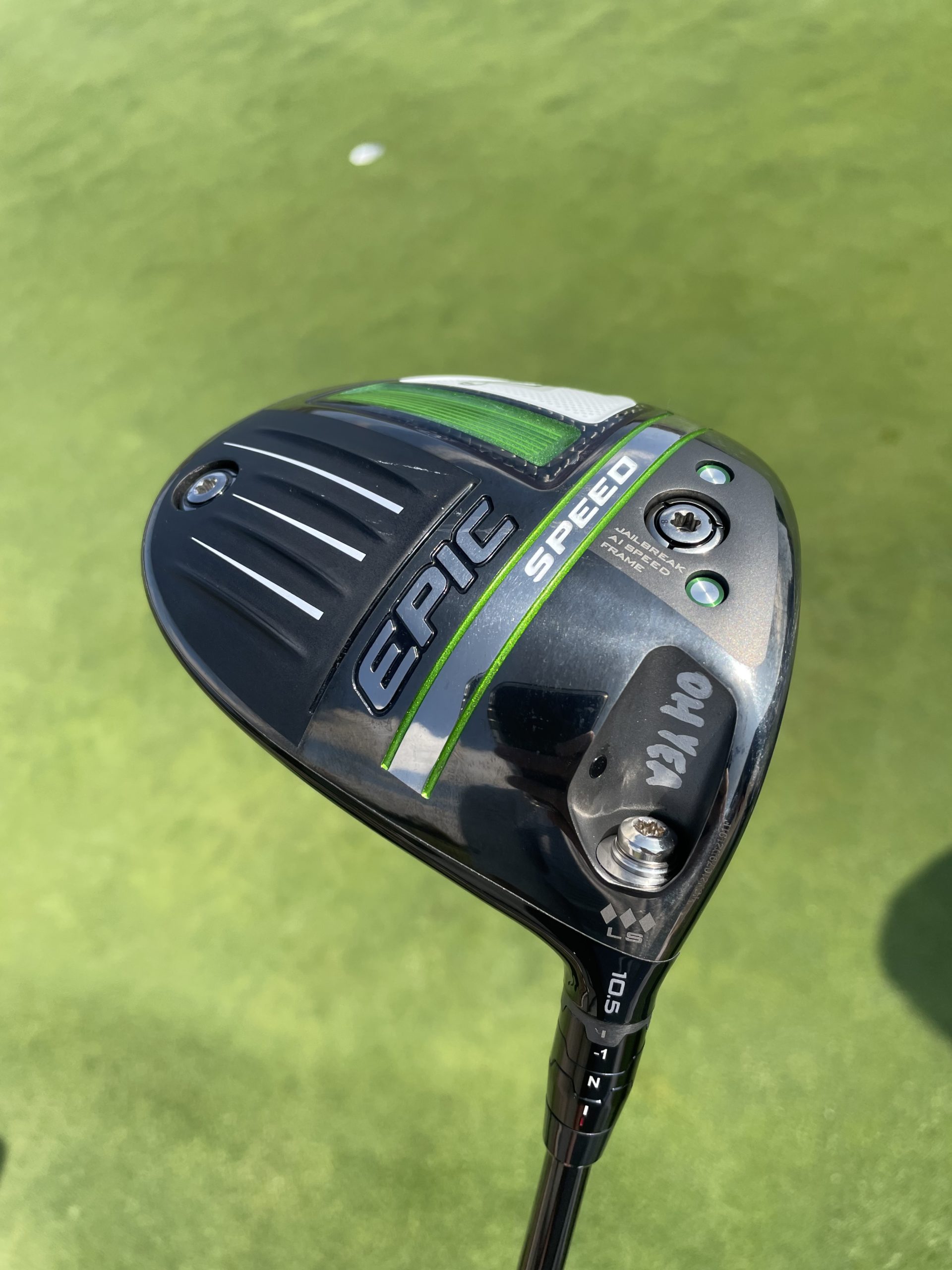 Xander switches into the Epic Speed 💎💎💎LS, how loft and face