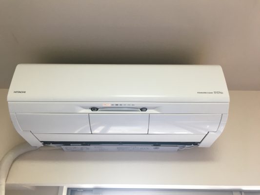 日立お掃除機能付きエアコンの送風ファン分解クリーニング RAS-X63J2