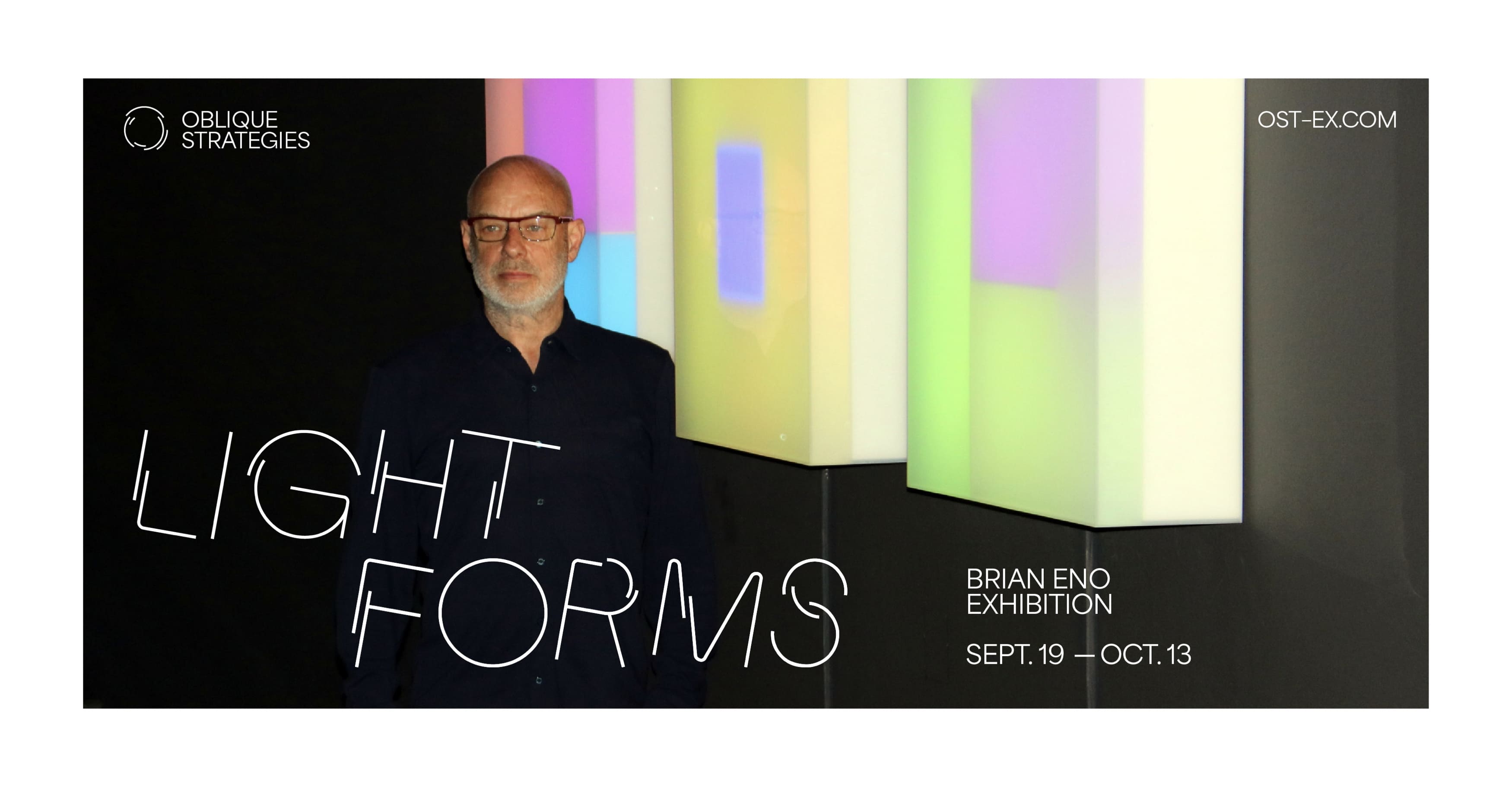 Oblique Strategies. Brian Eno Exhibition Identity - World Brand