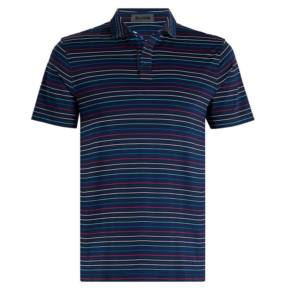 G/FORE Men's Wave Tech Jersey Polo - Worldwide Golf Shops