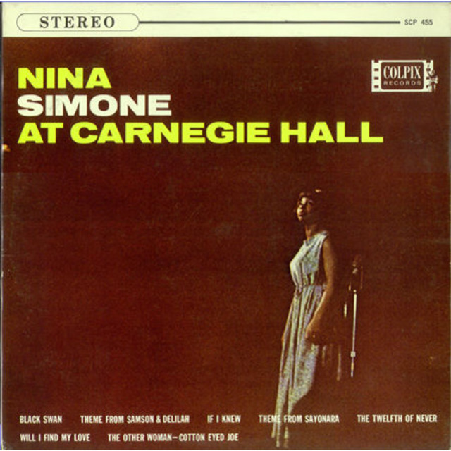 NINA SIMONE / ニーナ・シモン「Nina Simone At Carnegie Hall