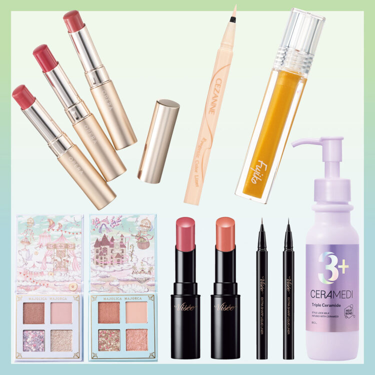 2024春夏新作プチプラコスメ12選】【キャンメイク・セザンヌ・ヴィセ他