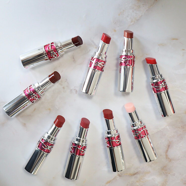 イヴ・サンローランの「ルージュ ヴォリュプテ キャンディグレーズ」全