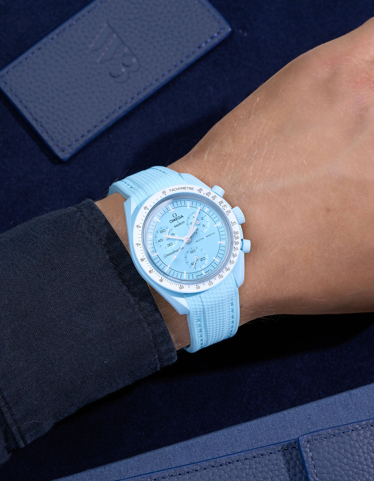 Rubber Watch Strap for Omega X Swatch MoonSwatch Mission to Uranus