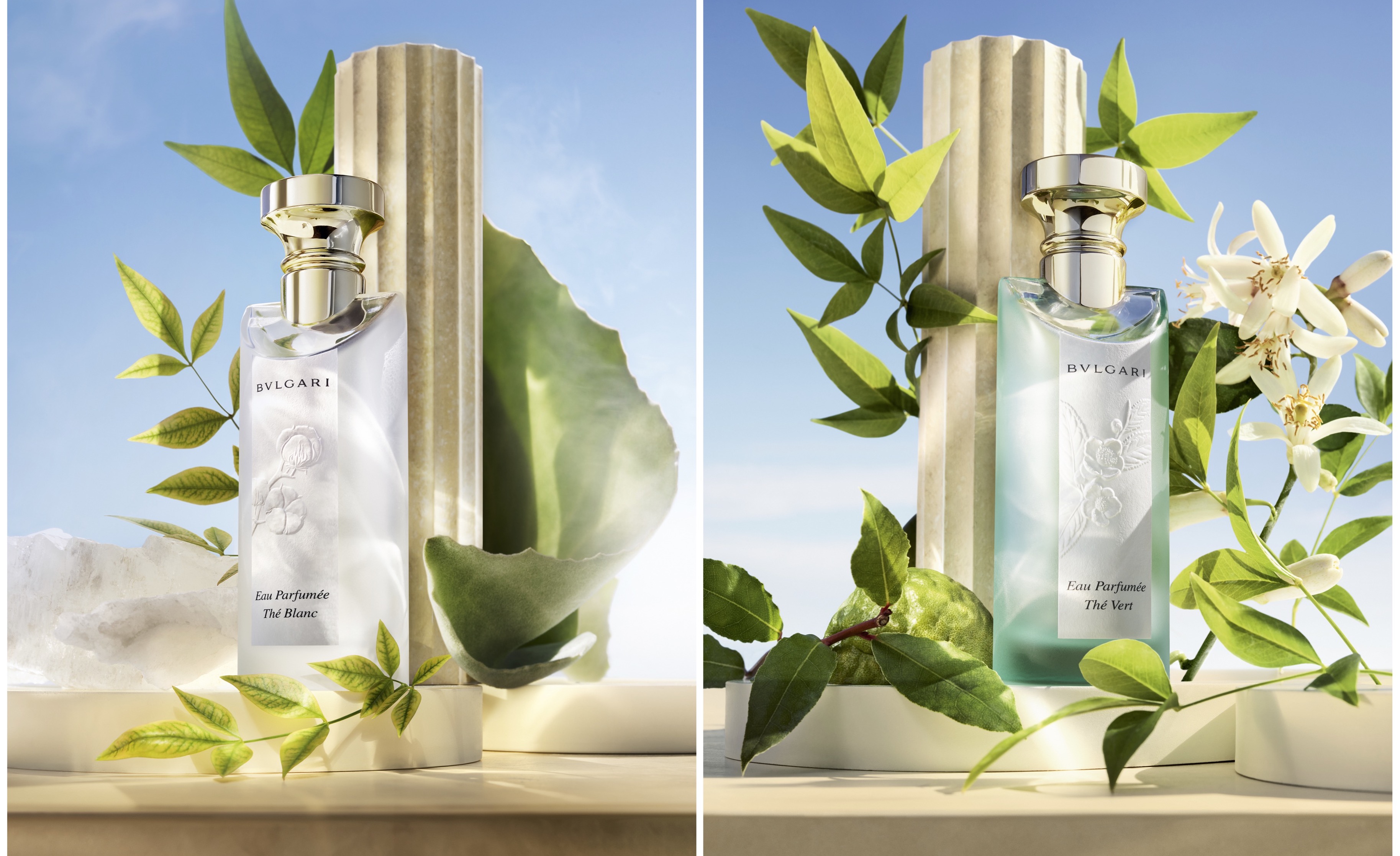 Bulgari Relaunches Iconic Fragrances Eau Parfumée au Thé Vert, Thé