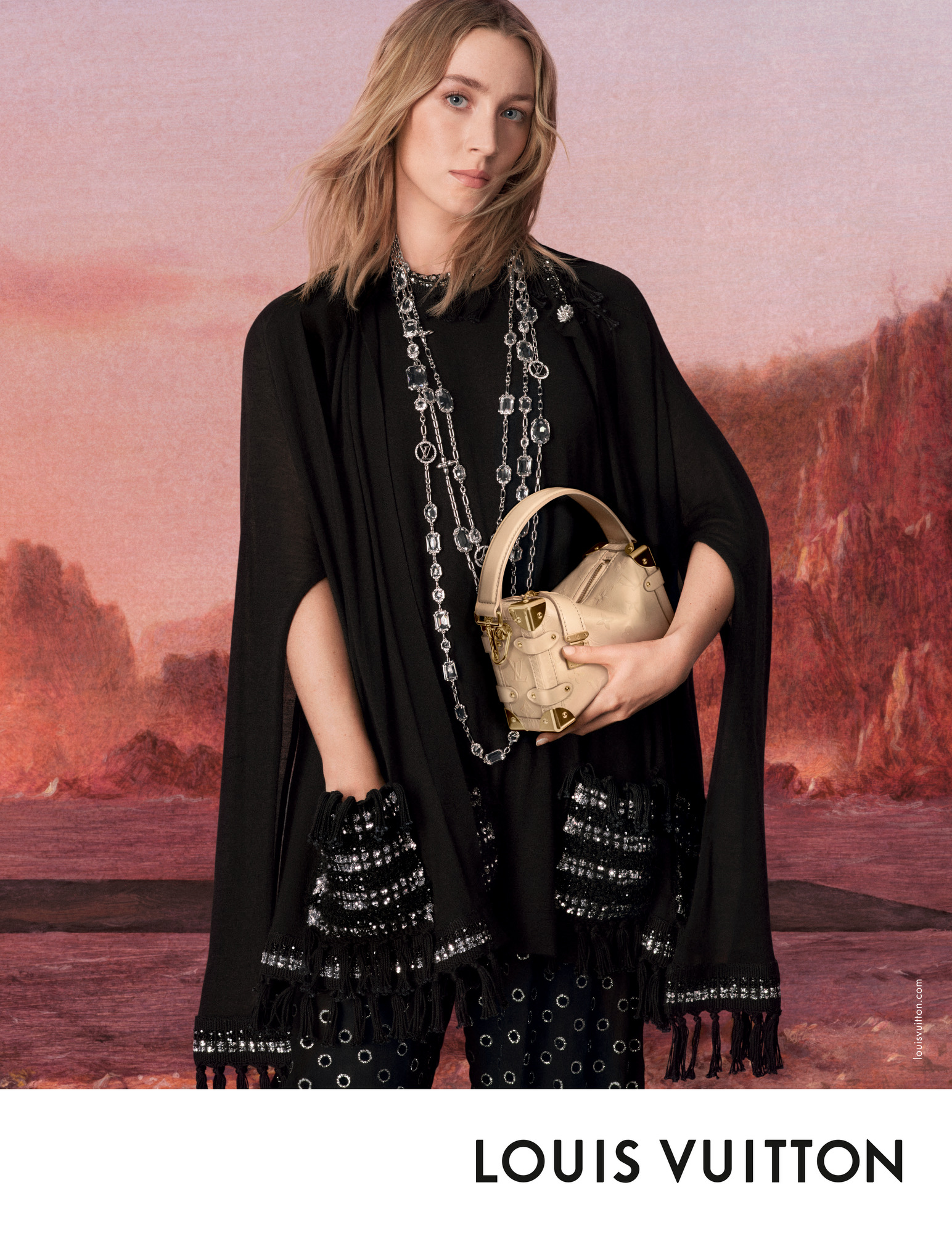 Lisa & Saoirse Ronan Model Louis Vuitton Spring 2025 Campaign, Photos