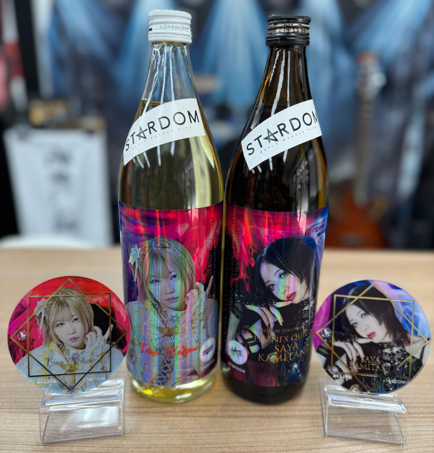 4・27横浜アリーナ】上谷沙弥、中野たむ 限定ボトル数量限定販売！舞華