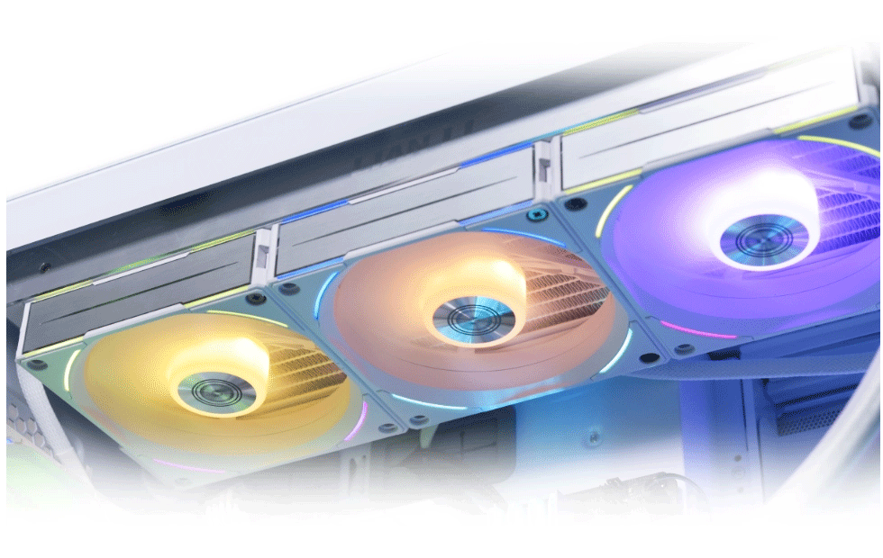 LIAN LI UNI FAN AL120 V2 BK 3 Pack｜WEST