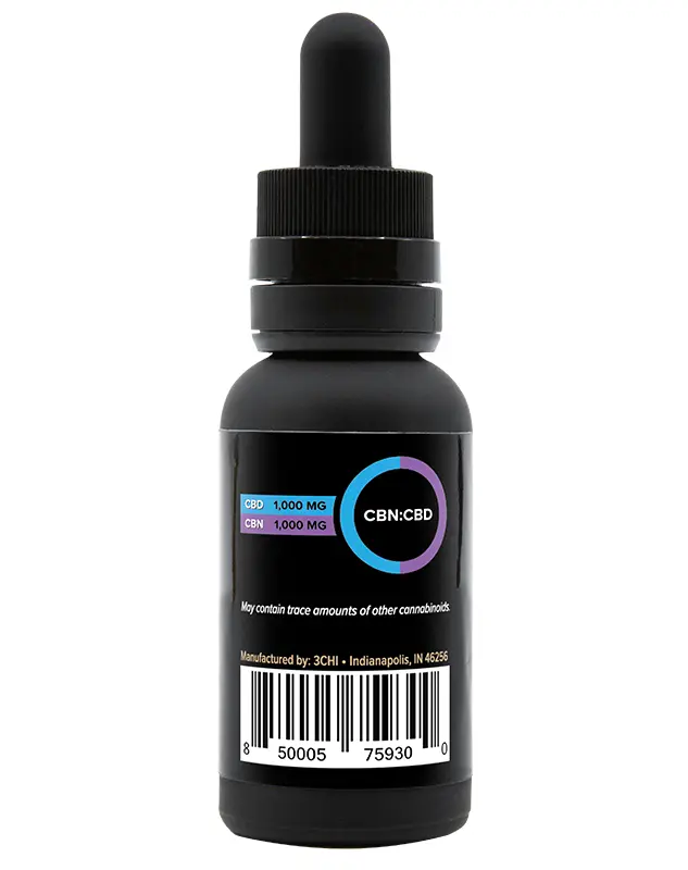 CBN:CBD Oil 1:1 CBN Tincture | 3Chi Cannabinoids