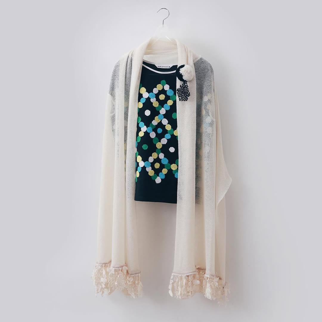 mina perhonen ミナぺルホネン misty flower コサージュ