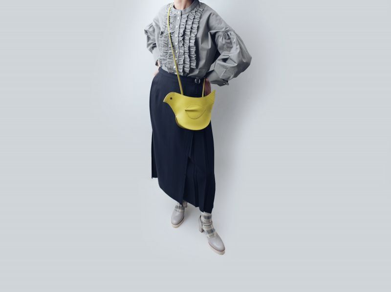 mina perhonen ミナぺルホネン tori pochette -sea lace-