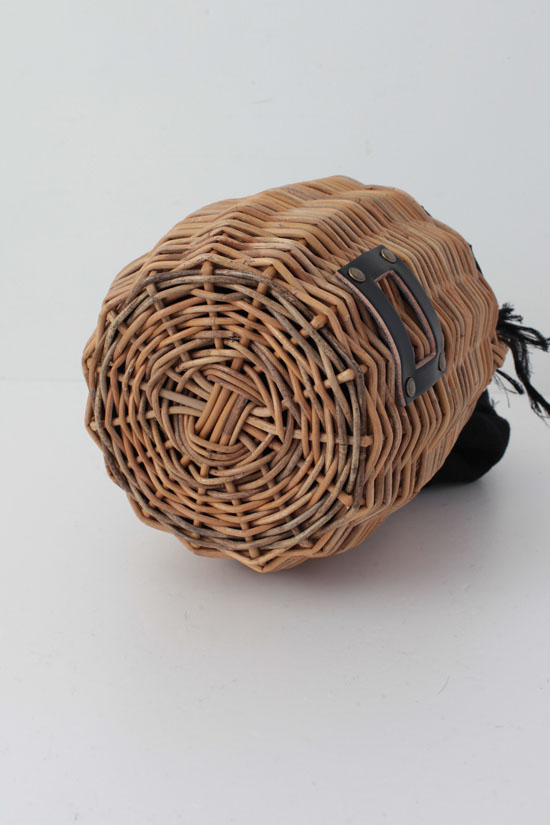 ebagos エバゴス バケツMバスケットリネンかぶせ