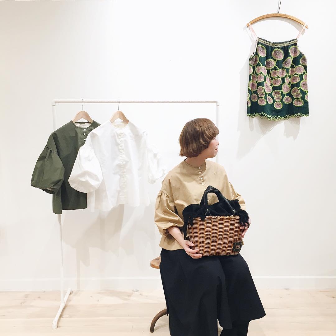 ebagos エバゴス ブライドル トート・バスケット・レザーハンドル