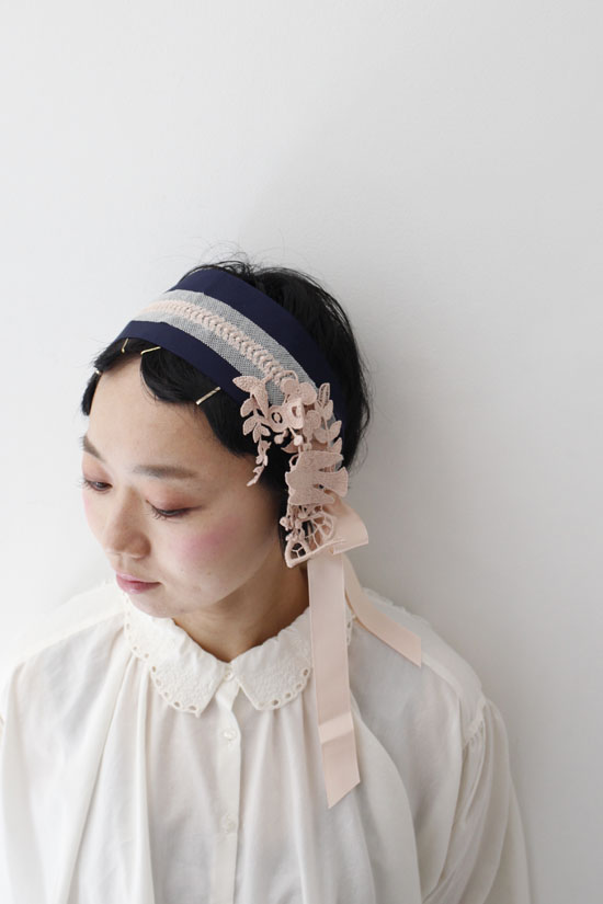 mina perhonen ミナペルホネン ×hitomi shinoyama design 後ろリボン