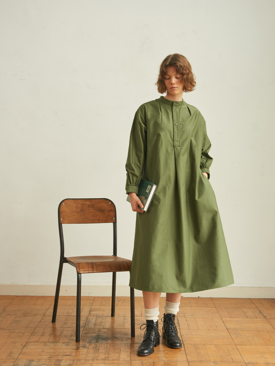 ロングスモックドレス | LDKWARE UNIFORM 2023AW