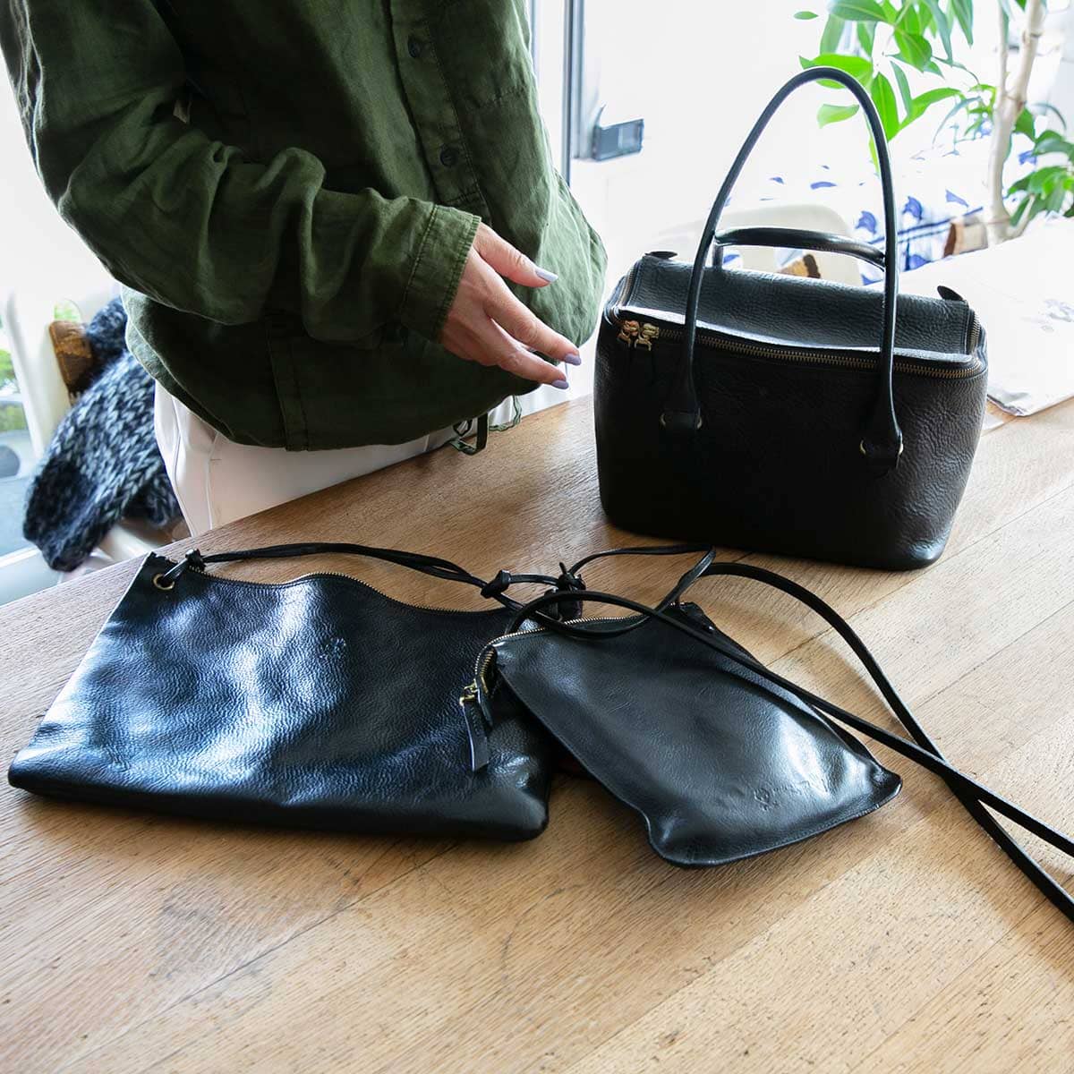 CI-VAのバッグ、 このかたに使っていただきました。 ［1］井部祐子