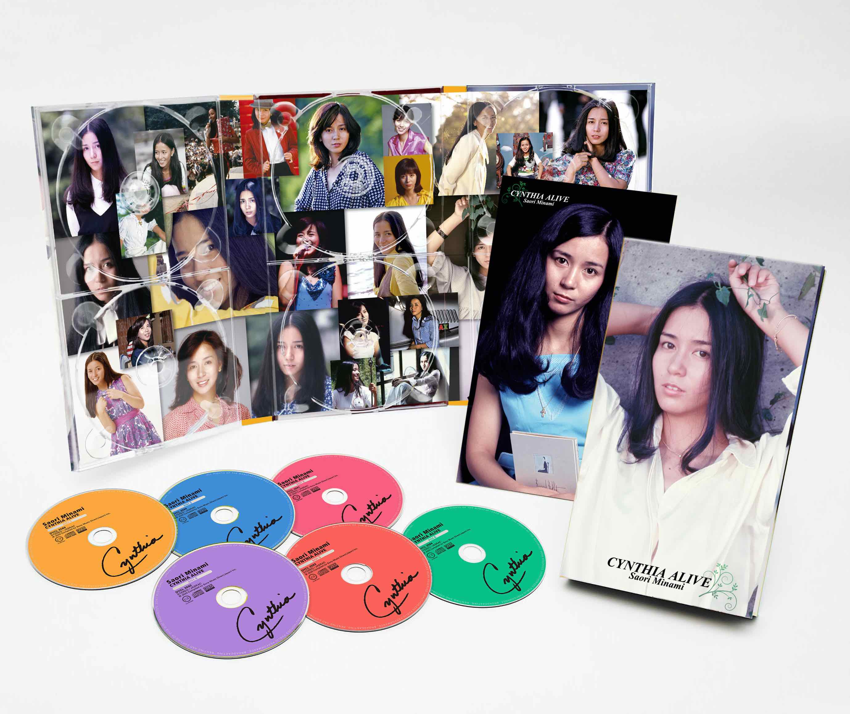 南沙織『CYNTHIA ALIVE』デビュー50周年企画第一弾！CD6枚組｜otonano