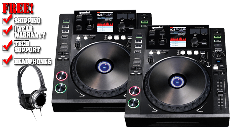 Gemini CDJ-700 | Table Top Players | Gemini DJ CD Players