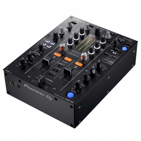 2) Pioneer PLX-1000 Turntables with DJM-450 2-Channel Mixer Pack