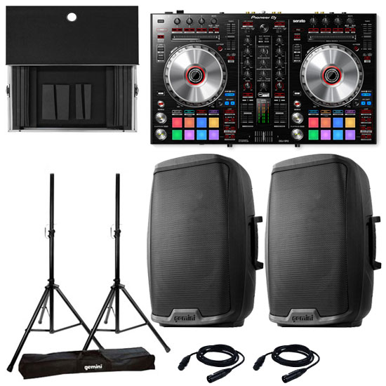 Pioneer DDJ-SR2 & Gemini AS-2115P Package | 123DJ