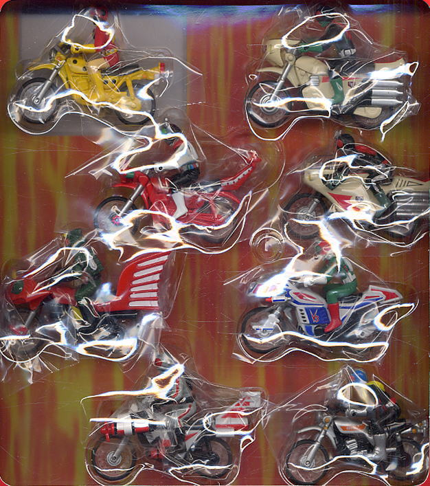 キャラウィール アルティメットエディション 栄光の8人ライダー