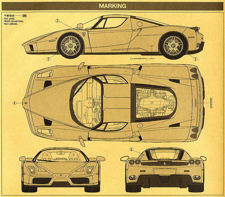 エンツォ フェラーリ イエローバージョン パッケージリニューアル版