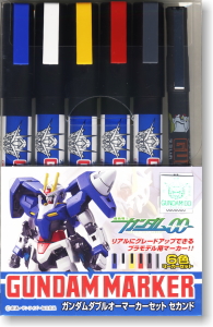 ガンダム00セカンドマーカーセット(6色カラーセット) (塗料) - ホビー