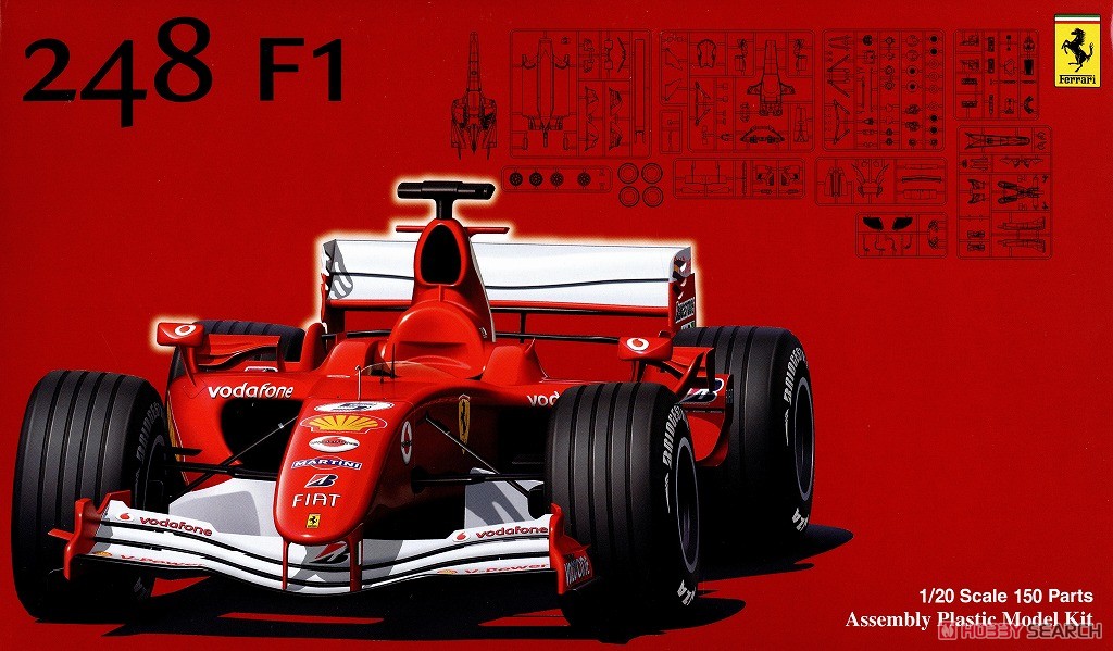 ミニッツ フォーミュラカーボディセット Fer rari 248 F1 No.5