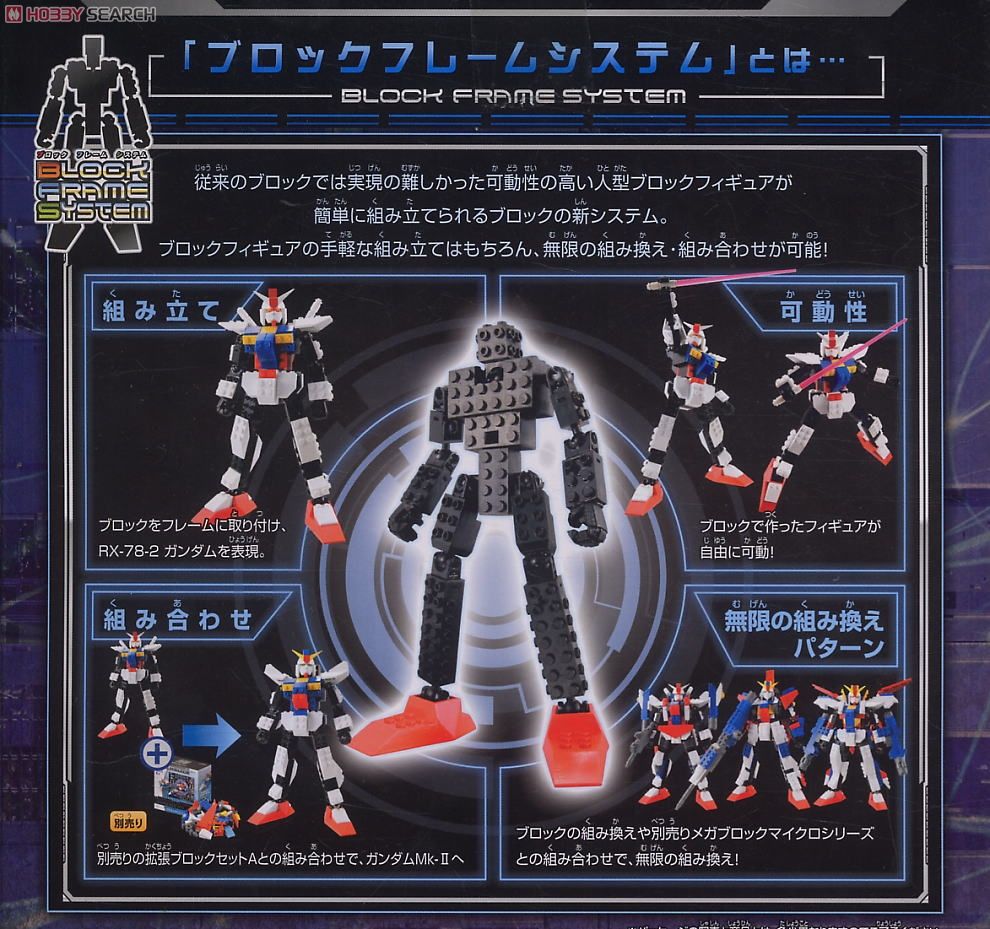 メガブロック BFS001 RX-78-2 ガンダム (完成品) - ホビーサーチ