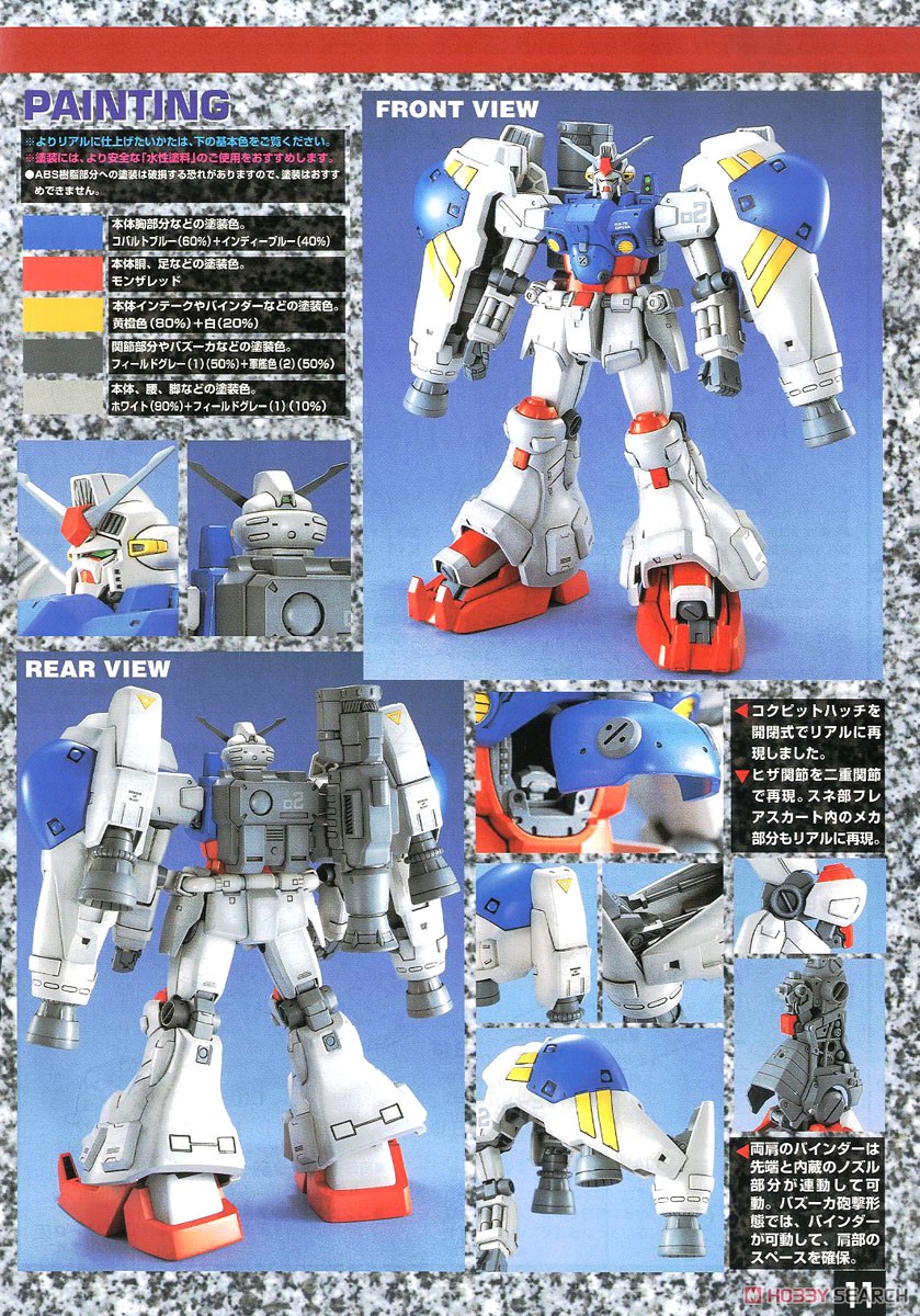 RX-78 GP02A ガンダム試作2号機 (サイサリス) (MG) (ガンプラ