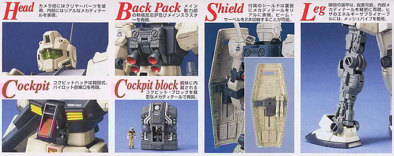 RGM-79C ジム改 (MG) (ガンプラ) - ホビーサーチ ガンプラ他